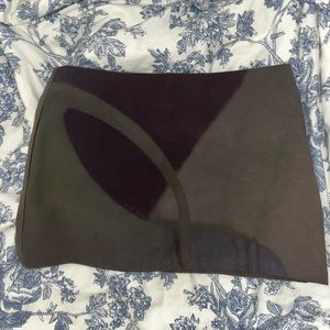 withjean luna mini skirt in laelia